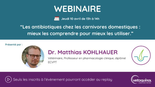 Webinaire - Les antibiotiques : mieux les comprendre pour mieux les utiliser